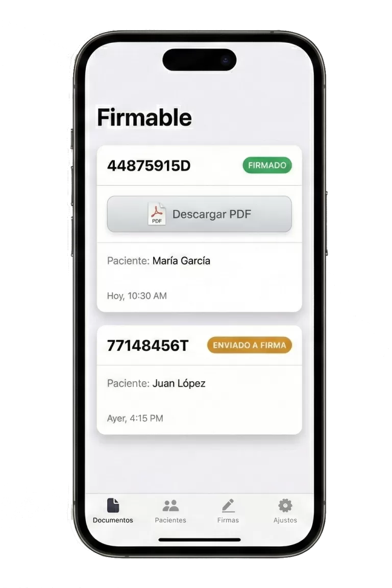 Tu accedes a toda la información en tu panel.